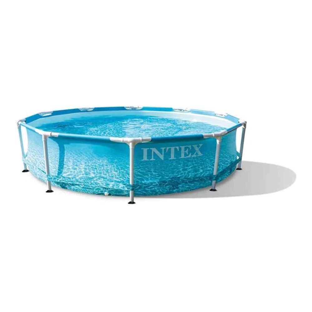 PISCINA CON ESTRUCTURA DE METAL DISEÑO COSTA DEL MAR 3,05 M X 76 CM DE 4.485 LITROS. CON KIT FILTRO C330 TIPO H I28208