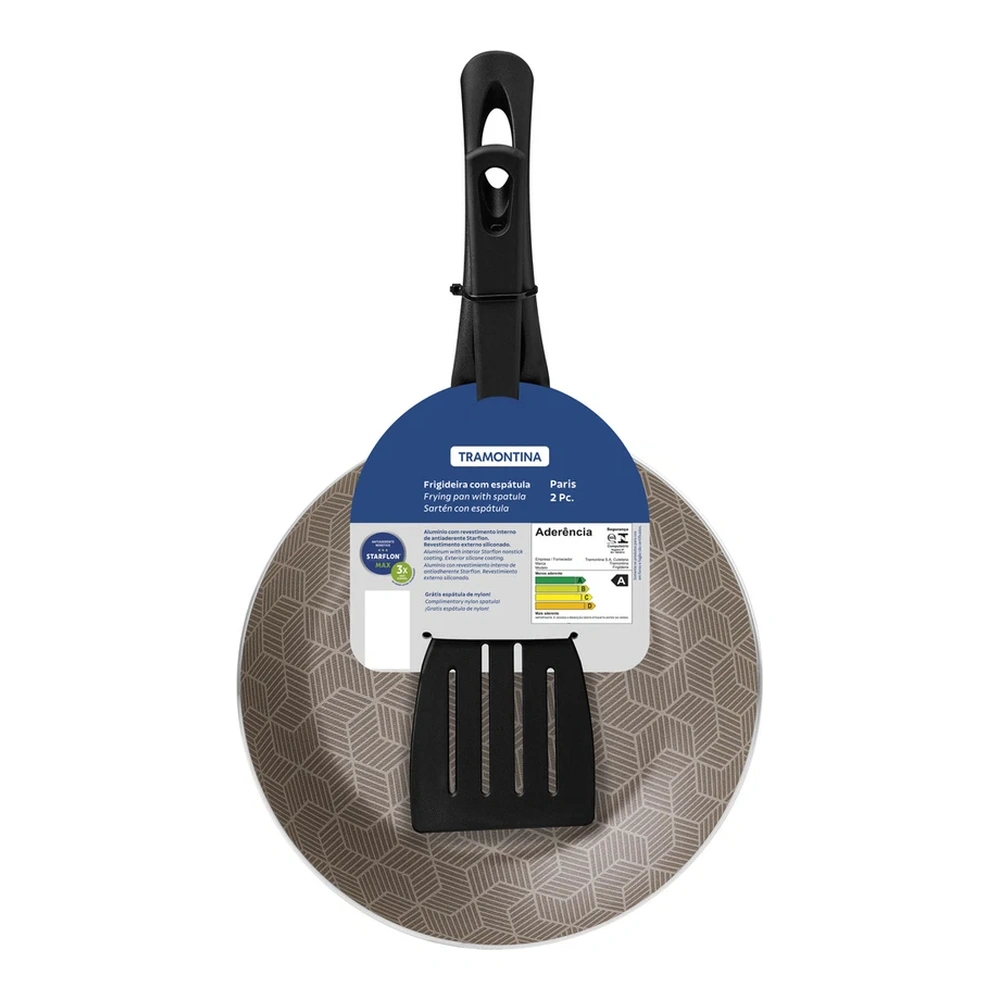 SARTEN 20 CM CON ESPATULA PARIS TRAMONTINA T285089 4