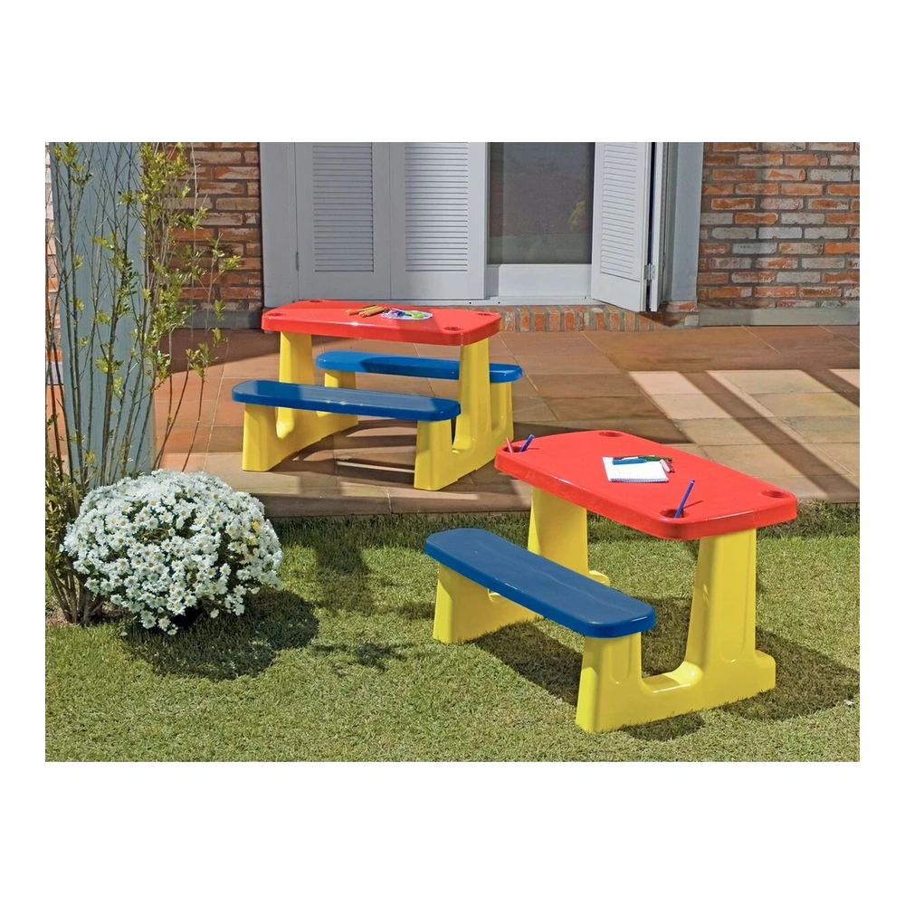 MESA PIC-NIC ROJA/AZUL TRAMONTINA T923600 3
