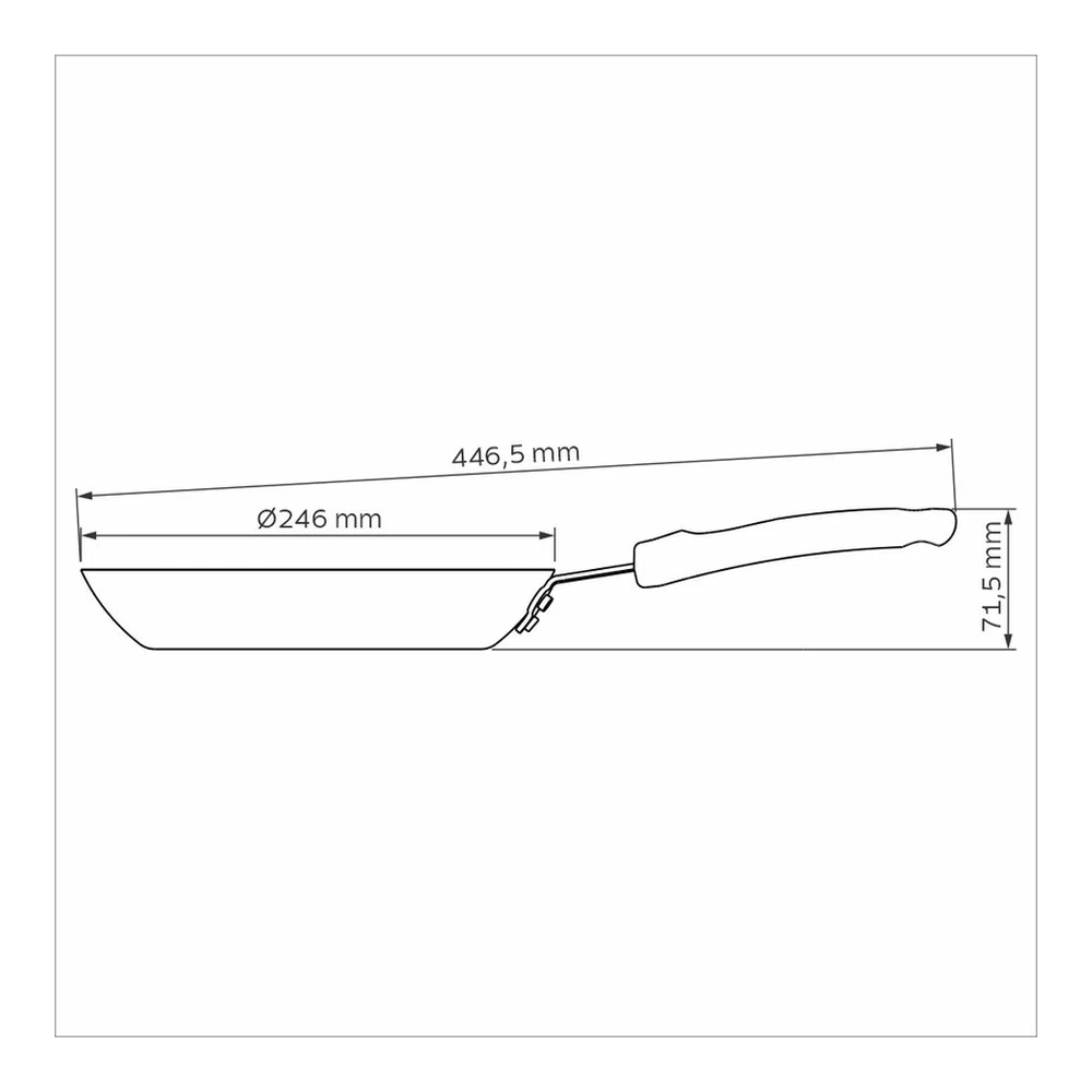 SARTEN PROFESIONAL 24 CM TRAMONTINA T208921 5