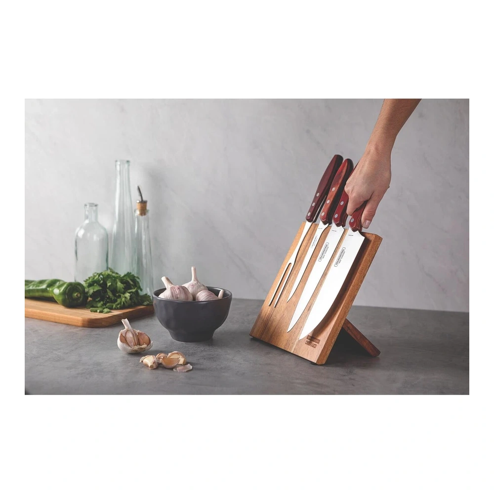 JUEGO  ASADO 5PZAS POLYOOD TRAMONTINA T21198E 4