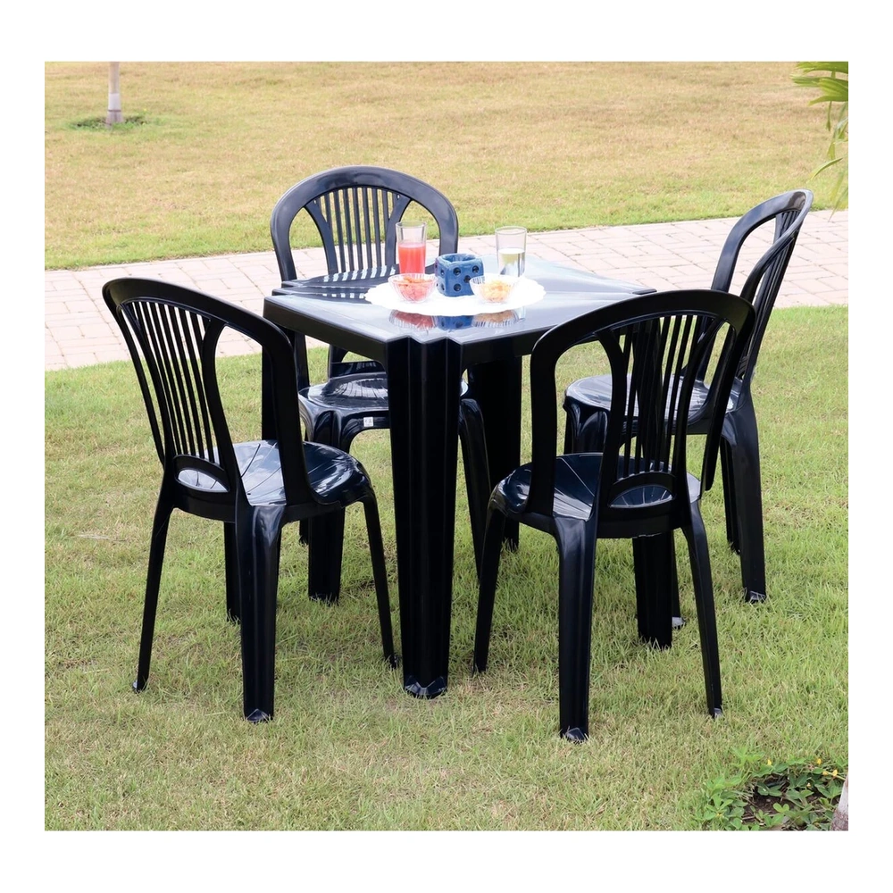 MESA CUADRADA TAMARILLOBAU NEGRO TRAMONTINA T923144 3