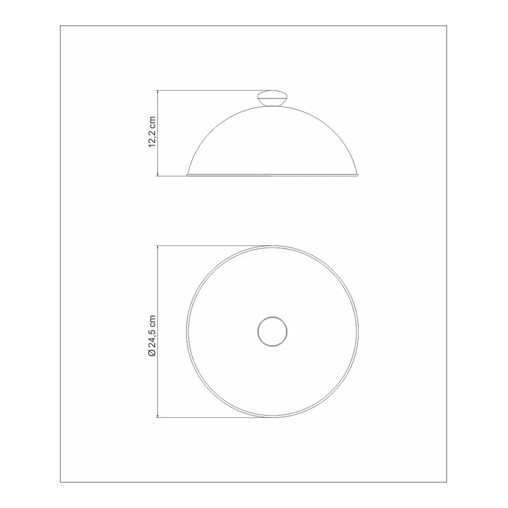 CAMPANAPARA PLATO TRAMONTINA T61427 4