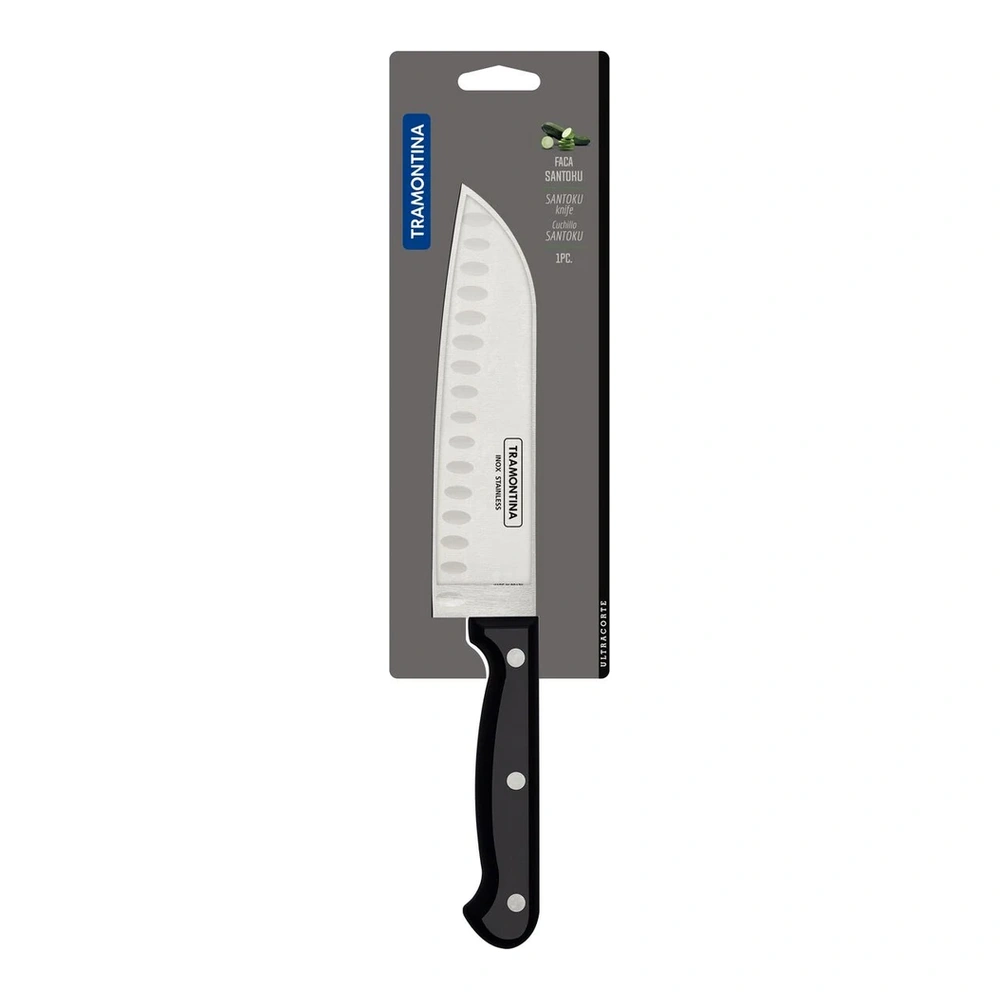 CUCHILLO SANTOKU 7 ULTRACORTE TRAMONTINA T238687 3
