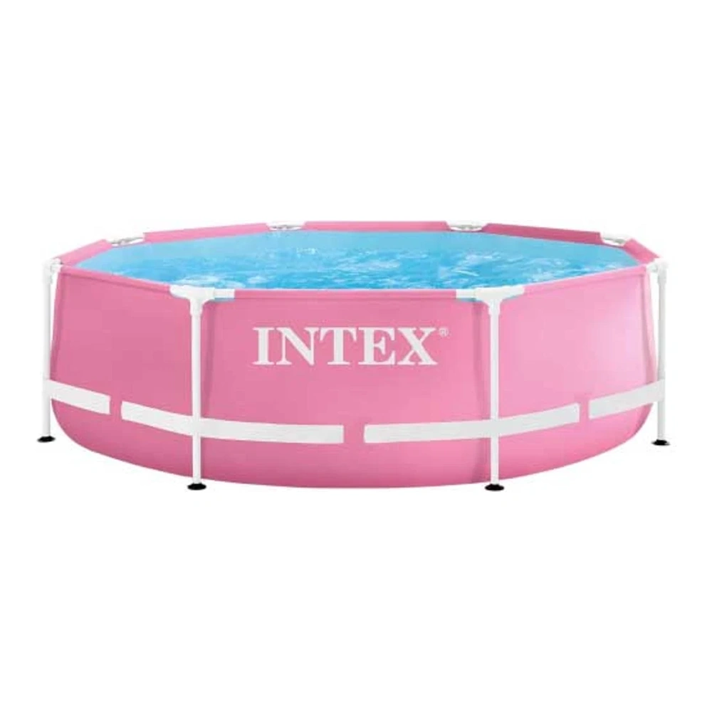 PISCINA ESTRUCTURA METÁLICA ROSA 2,44M X 76CM DE 2.843 LITROS I28290