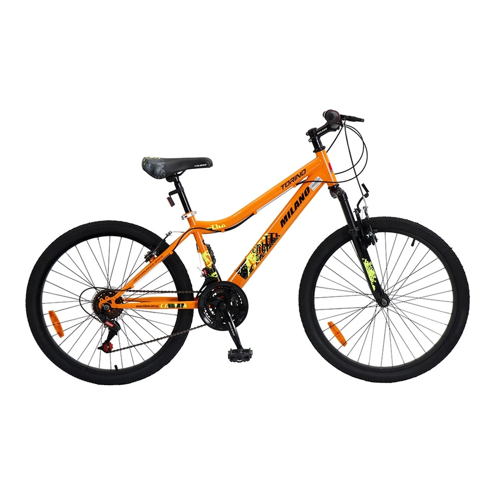 BICICLETA MILANO TORINO 24 18V NARANJA