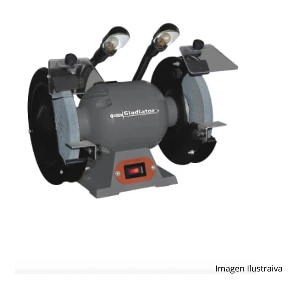 AMOLADORA DE BANCO P/ TALLER 8'' 3/4HP
