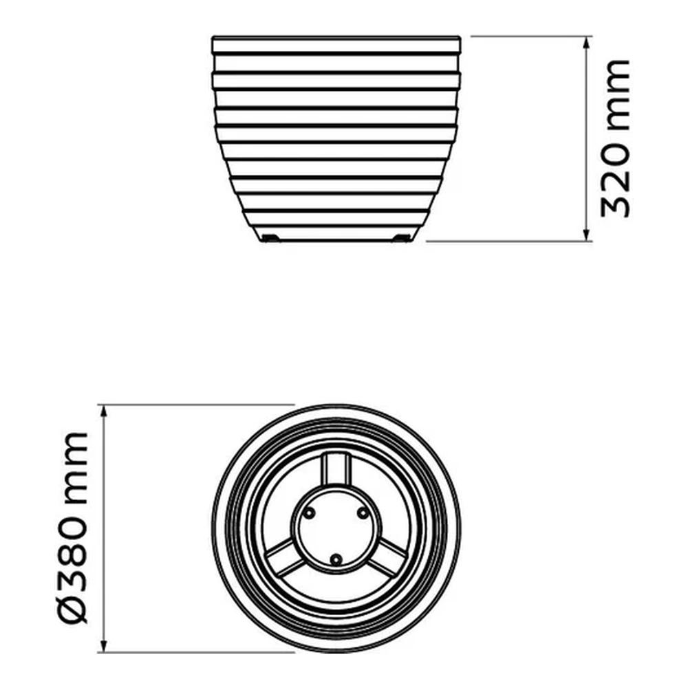 MACETA INCA 32C TC TRAMONTINA T927882 4