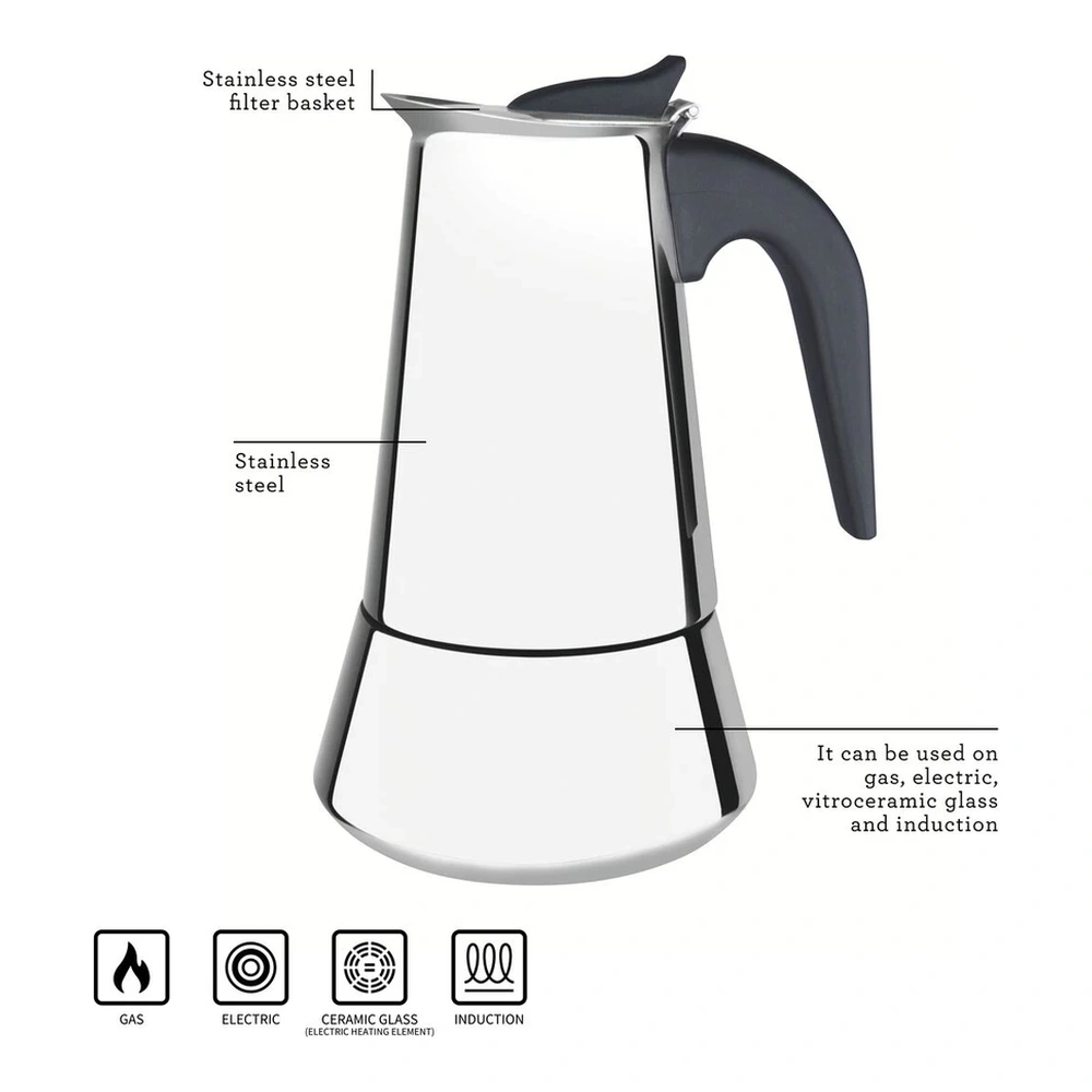 CAFETERA ESPRESSO ITALIANA TRAMONTINA T61768 4
