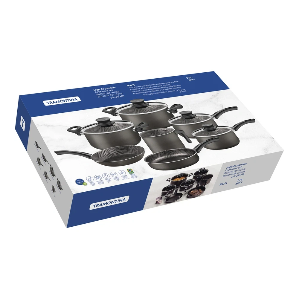 JUEGO DE COCINA 7 PZAS PARIS TRAMONTINA T285994 5