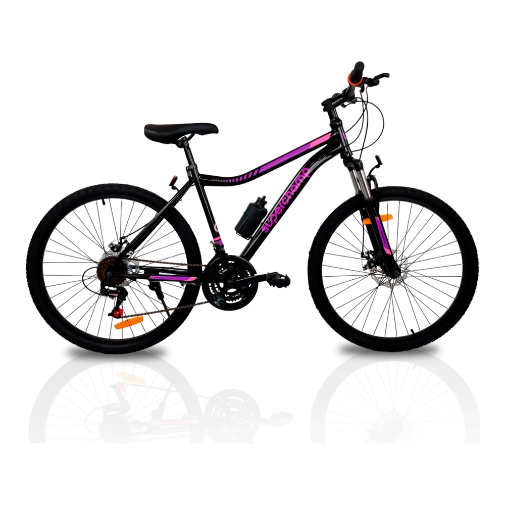 BICICLETA SUPERCHAMP VESTA NEGRO ARO 26