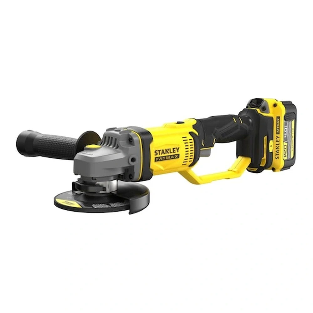 AMOLADORA BATERIA 20v STANley SCG400-4.1/2'' (115mm)
Incluye: 2 Baterias + 1 Cargador + Maletin B06638