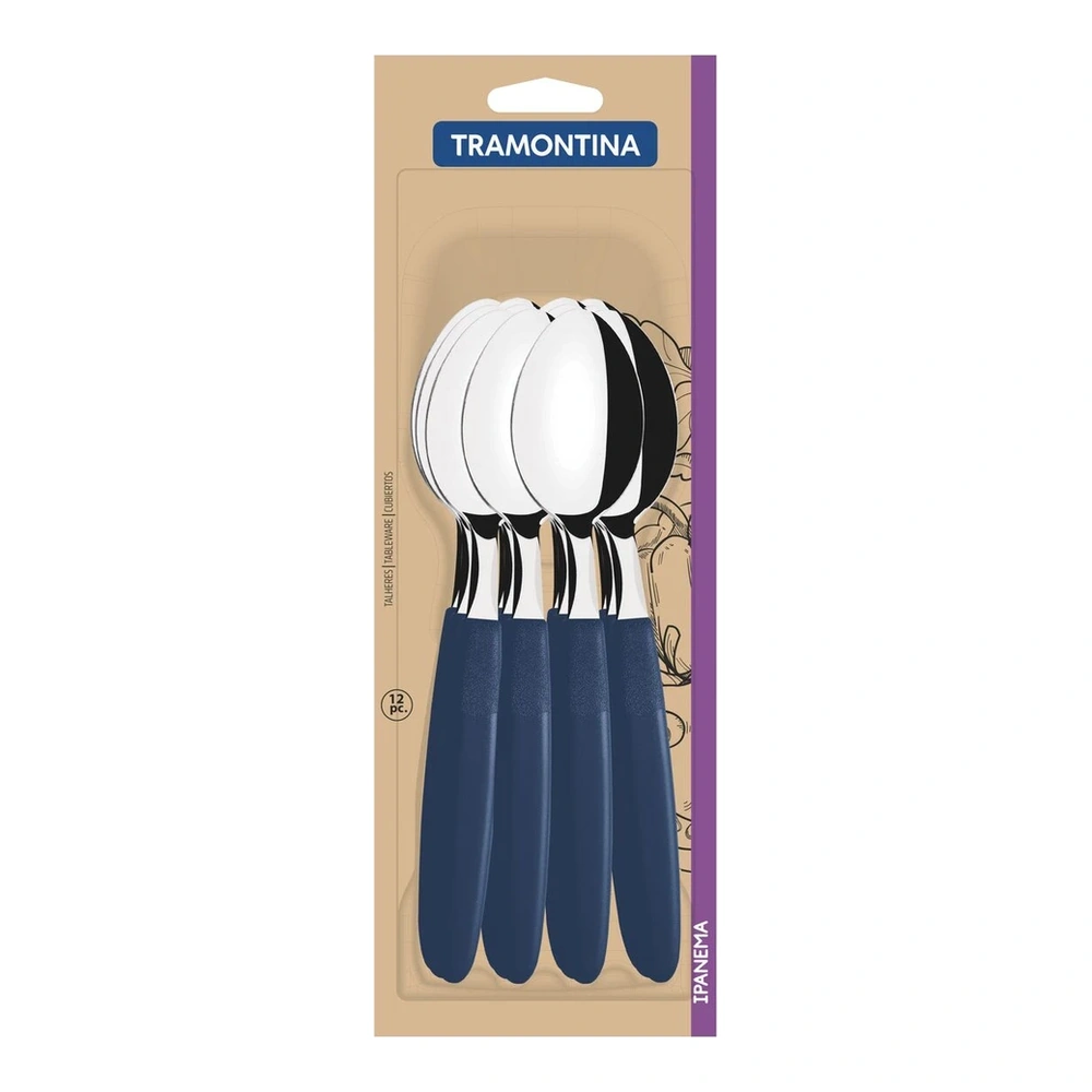 JUEGO  CUCHARAS MESA 12PZAS IPANEMA TRAMONTINA T233632 3