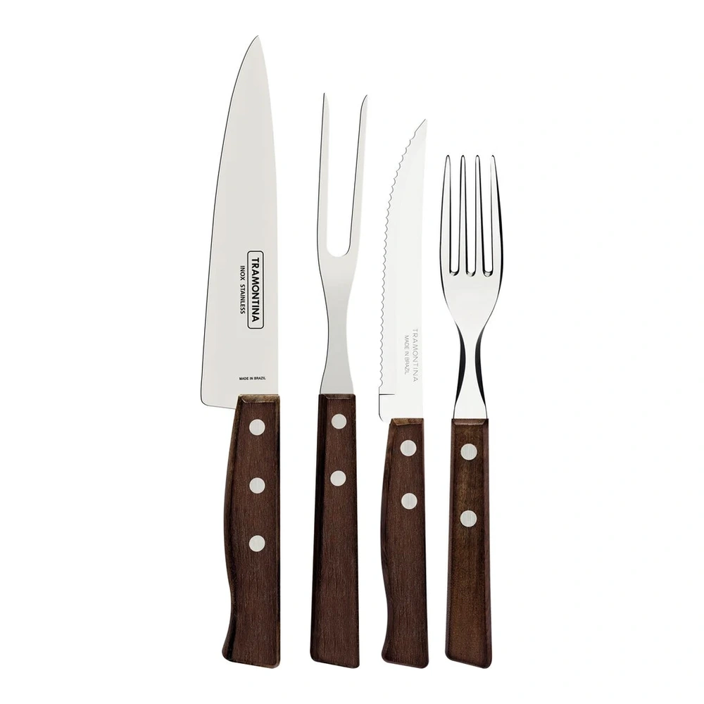 JUEGO   PARA ASADO 14 PZAS TRAMONTINA T22299B 3