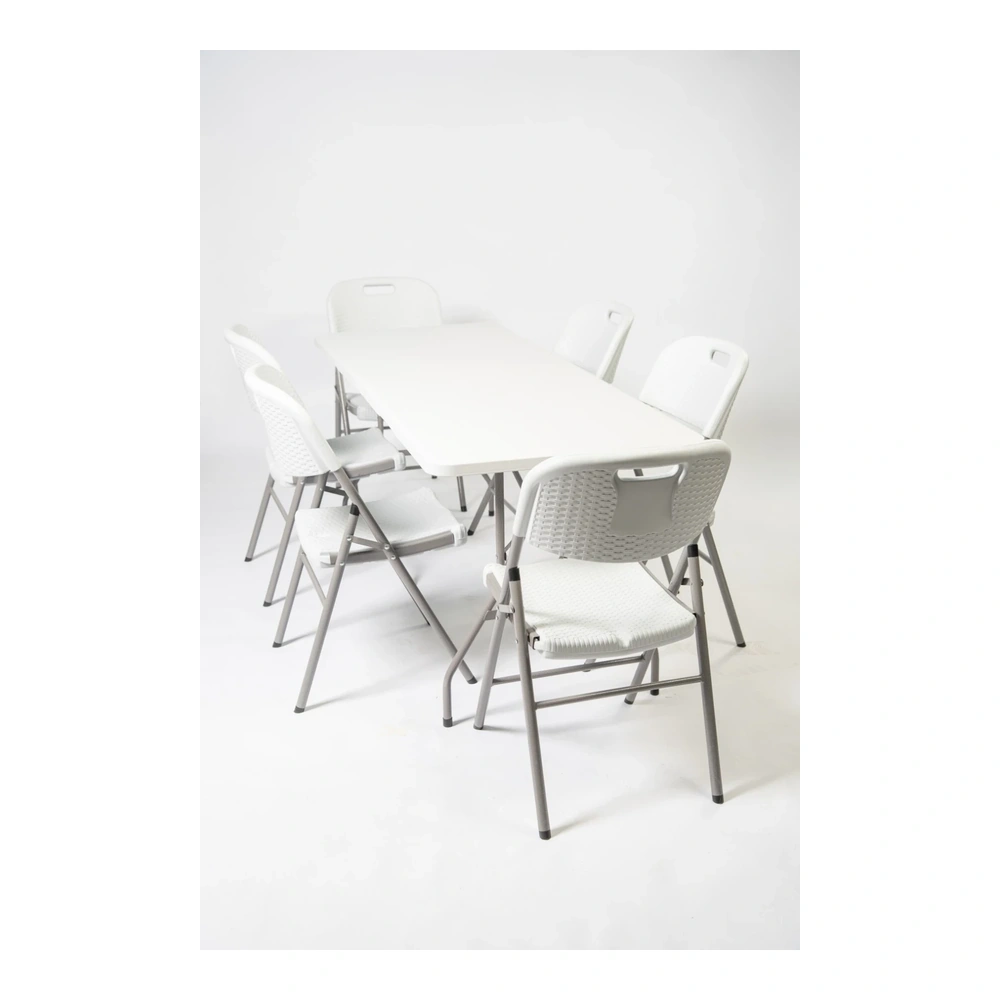JUEGO DE MESA RECTANGULAR PARA 6 PERSONAS (MPRB1806MPB)