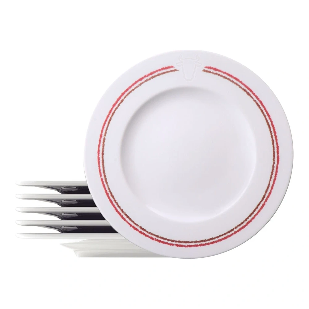 CHURRASCO CLASSIC KIT 6PL RASO 28CM(11") TRAMONTINA T969503