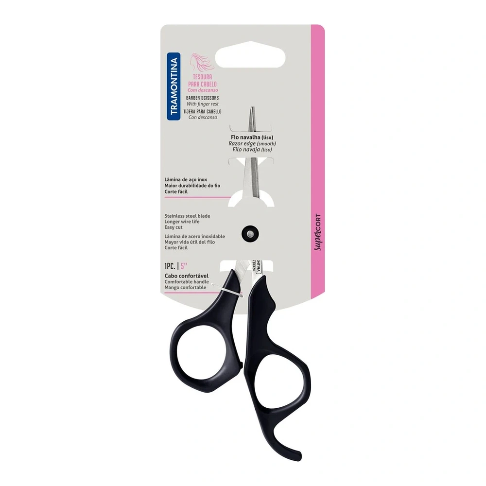 TIJERA PARA CABELLO 5 SUPERCORT TRAMONTINA T259101 4
