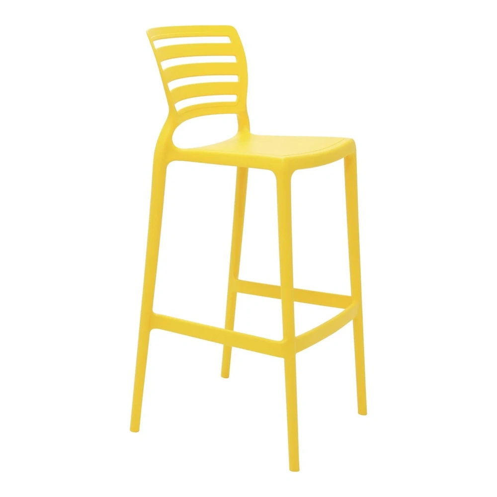 SILLA SOFIA RESPALDO HZ ALTA BAR AMARILLO TRAMONTINA T921374 2