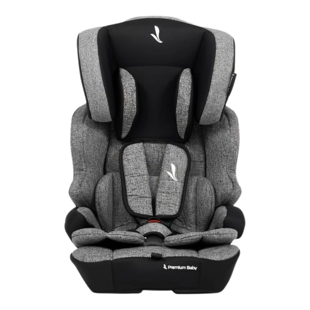 ASIENTO PARA AUTO THUNDER CON ISOFIX GRIS/NEGRO