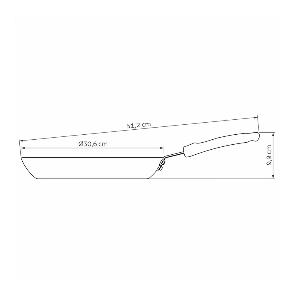 SARTEN PROFESIONAL 30 CM TRAMONTINA T208923 4