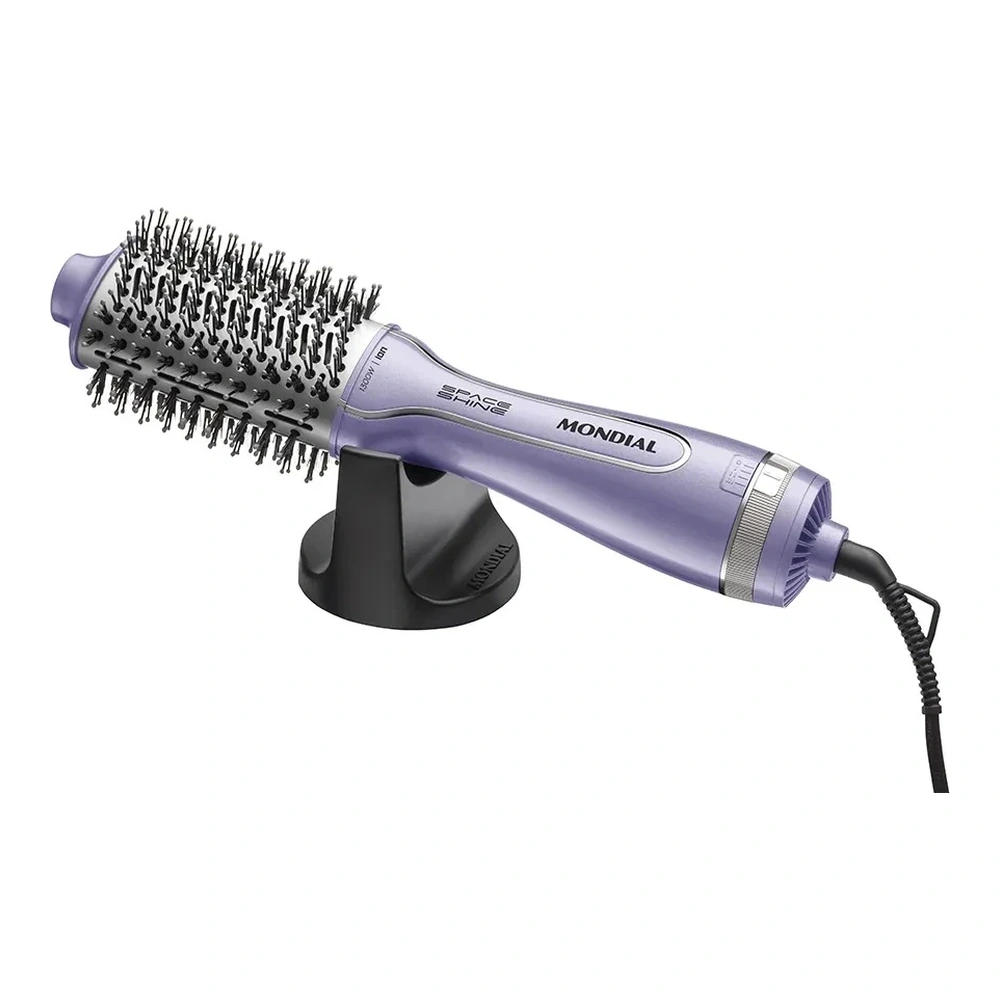 CEPILLO SECADOR MONDIAL SLIM 60MM SPACE SHINE LILAS
