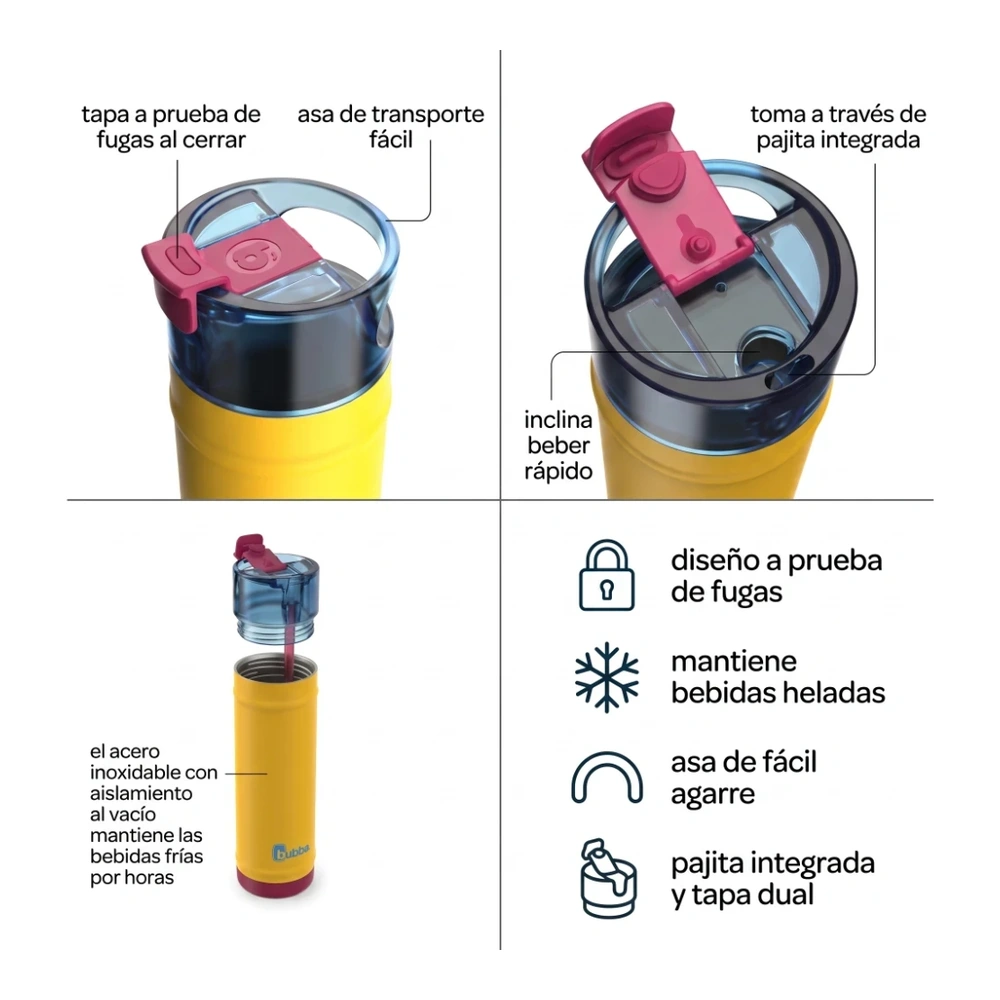 BOTELLA BUBBA DUALSIP DE 710ML SPIRIT WEEK 4