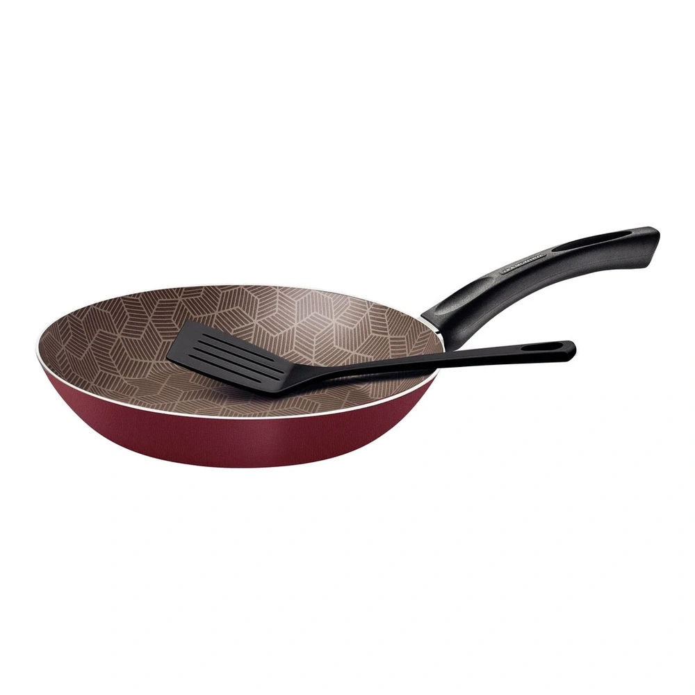 SARTEN 28 CM CON ESPATULA PARIS TRAMONTINA T28500D 2