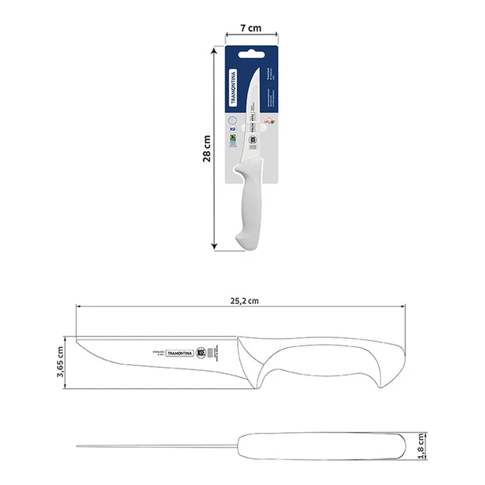 CUCHILLO DESHUESAR 5 PREMIUM TRAMONTINA T24471 4