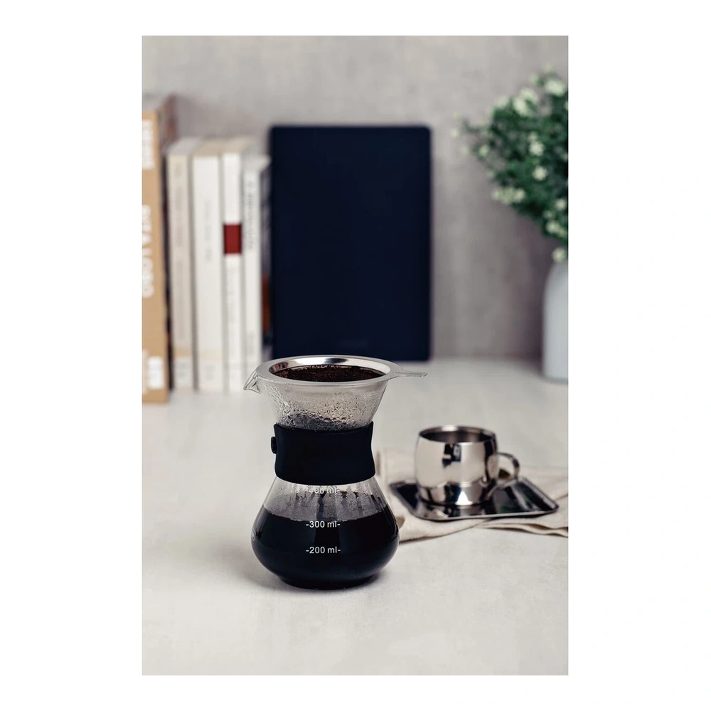 CAFETERA ESPRESSO DE BOROSILICATO CON FILTRO TRAMONTINA T61764 5