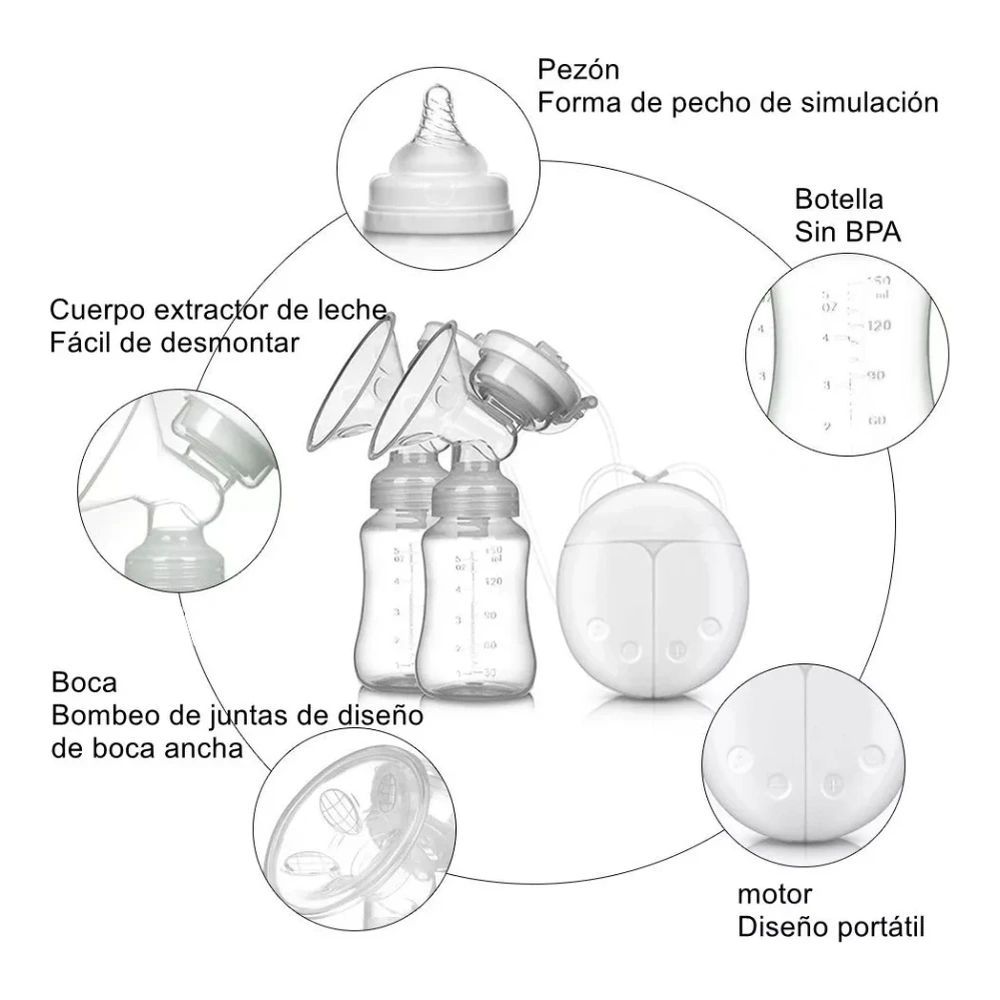 EXTRACTOR ELECTRICO MAMI LOVE DOBLE 3