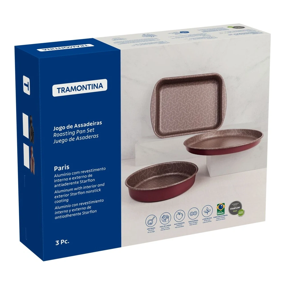 JUEGO  DE ASADERAS 3 PZAS PARIS TRAMONTINA T280992 4