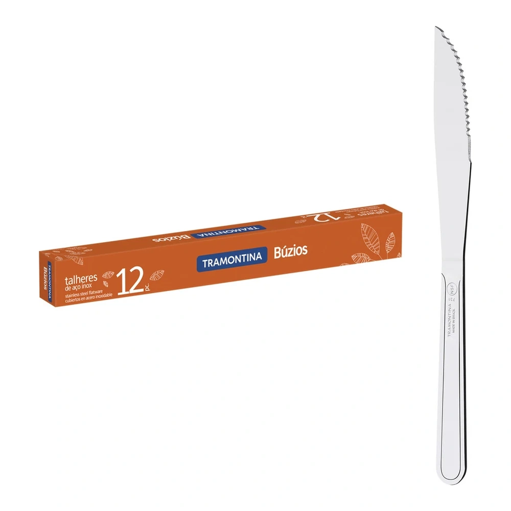 CUCHILLO PARA ASADO 4 BUZIOS TRAMONTINA T237500