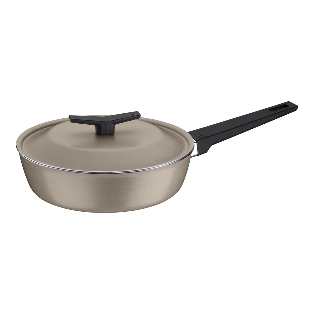 SARTEN HONDA CON TAPA 24 CM SPEZIA INDUCTION TRAMONTINA T283746