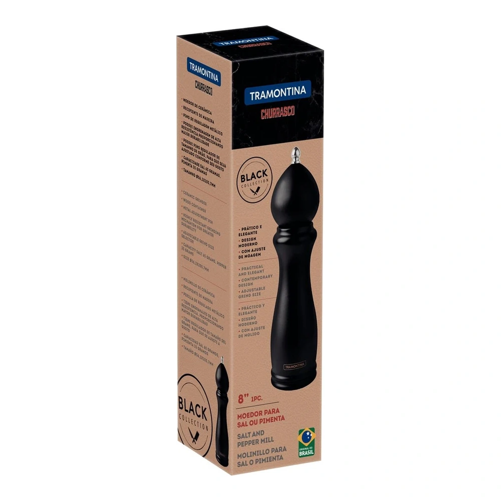 MOLINILLO PARA SAL O PIMIENTA 8 CHURRASCO TRAMONTINA T26456 4