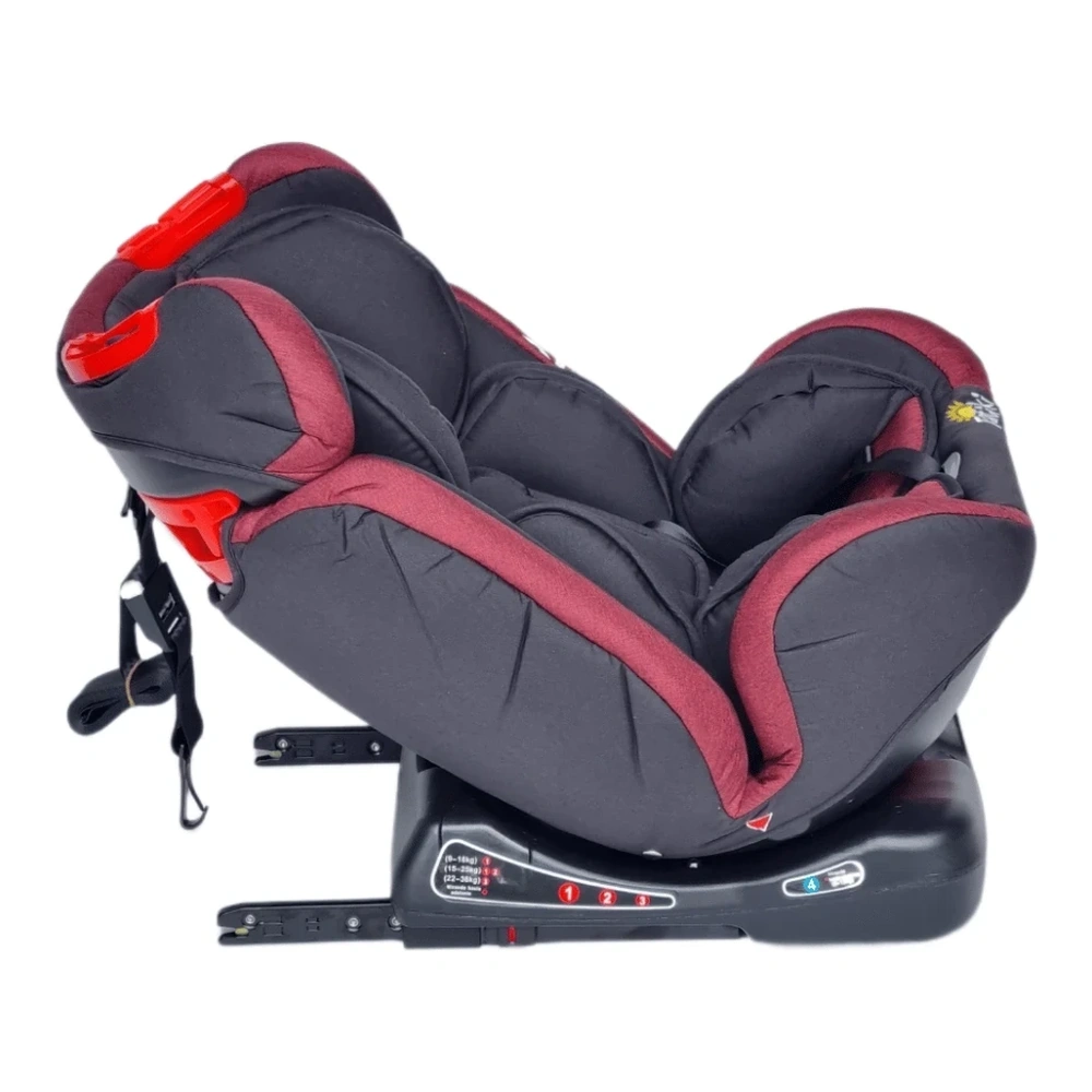 ASIENTO PARA AUTO ISO FIX TATIKI ROJO SA-02-RJ 3