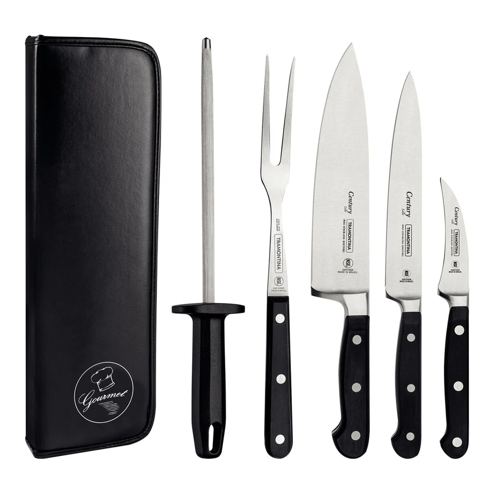JUEGO   CUCHILLOS 6 PZAS CENTURY TRAMONTINA T240997 4