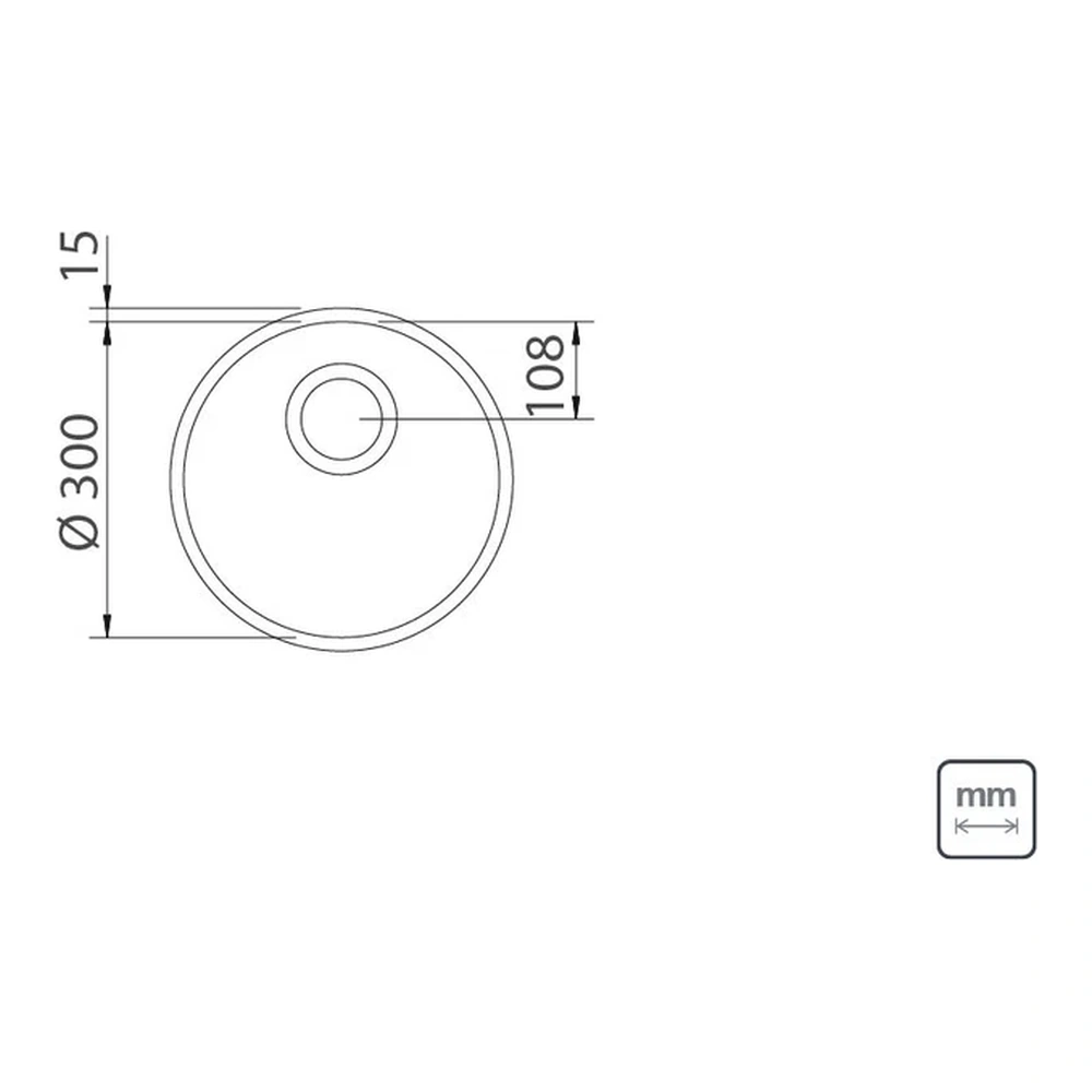 CUBETA REDONDA ACERO INOX 30X16 AB TRAMONTINA T940101 4