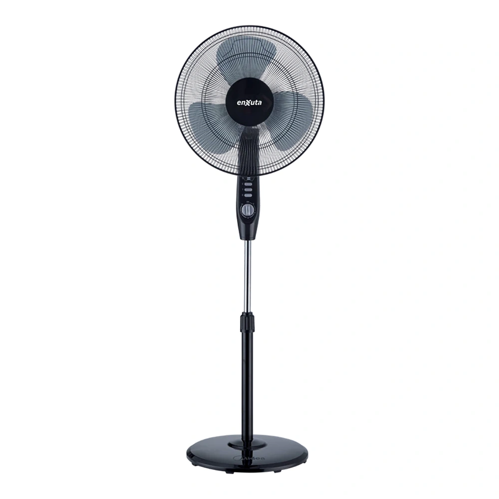 Ventilador de Pie 140 cm de Altura con 40 cm de diámetro color negro
