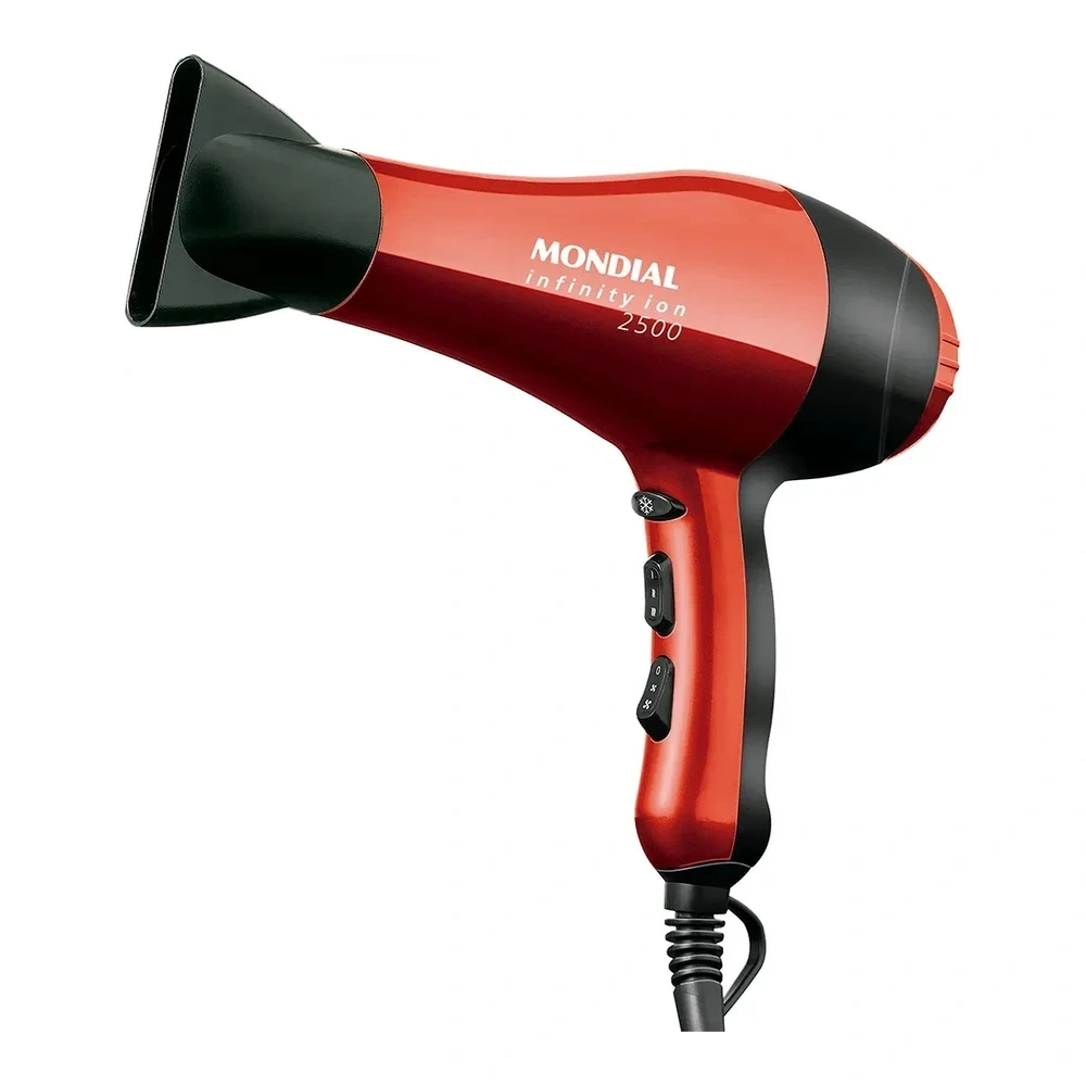 SECADOR DE CABELOS MONDIAL  INFINITY ION 2500