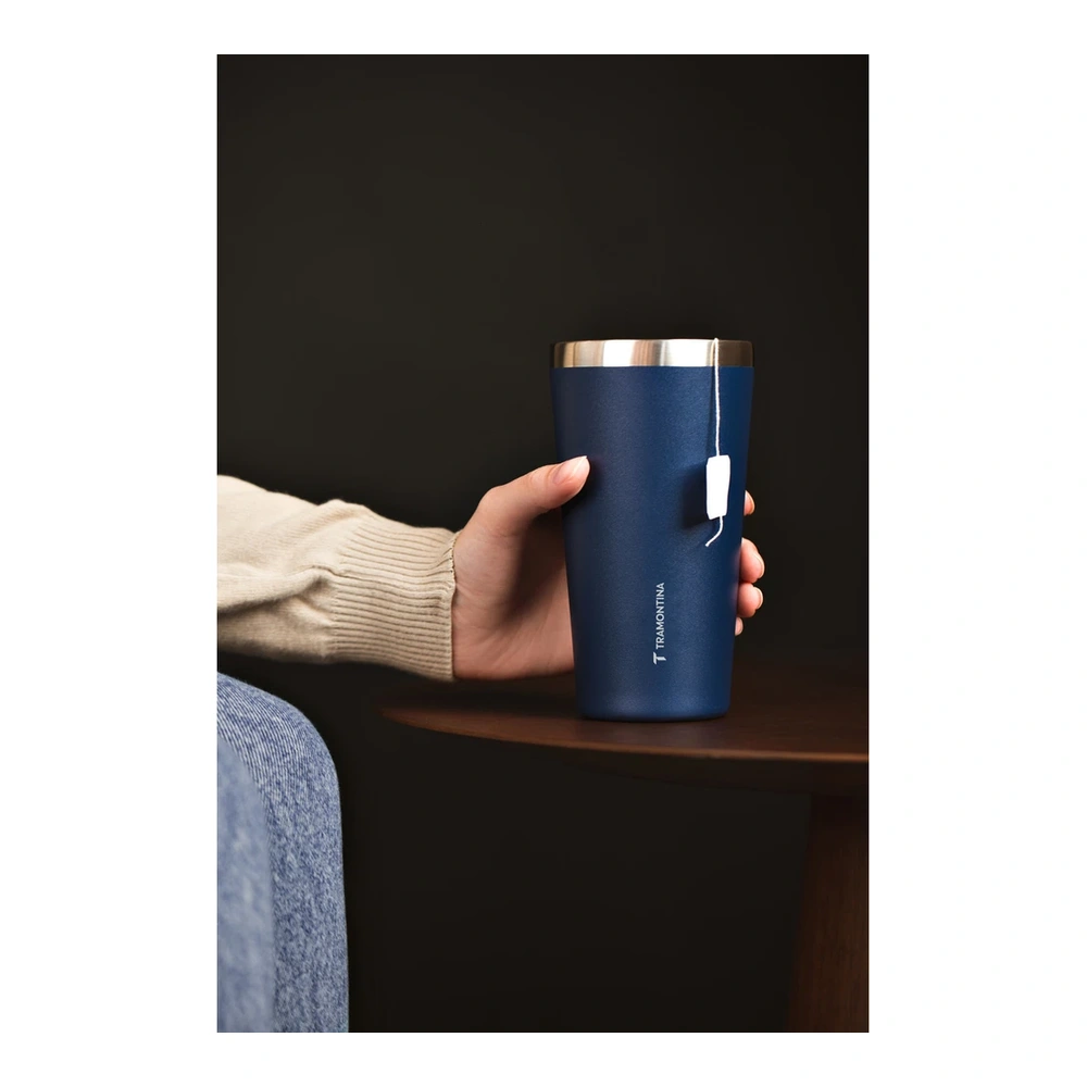 VASO TERMICO SIN TAPA - AZULUL TRAMONTINA T616465 4