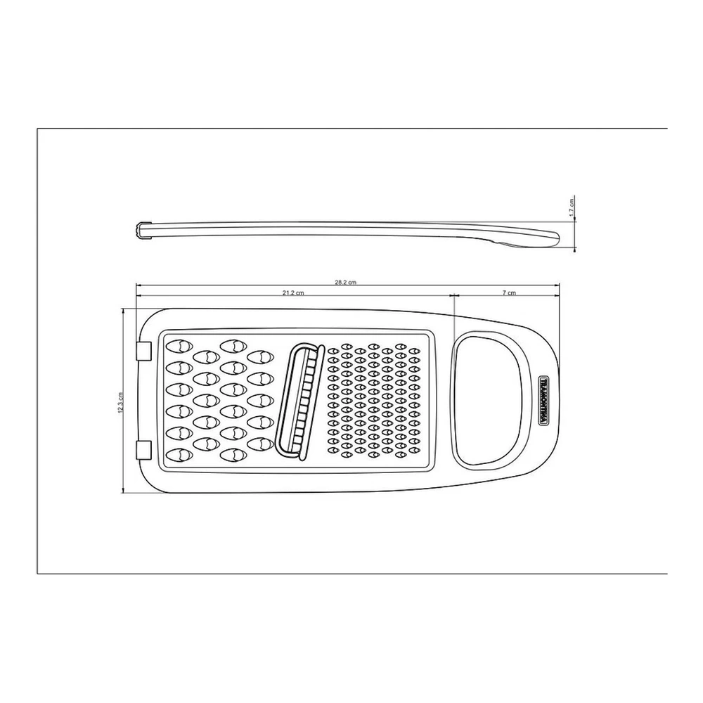 RALLADOR UTILITA TRAMONTINA T256958 4