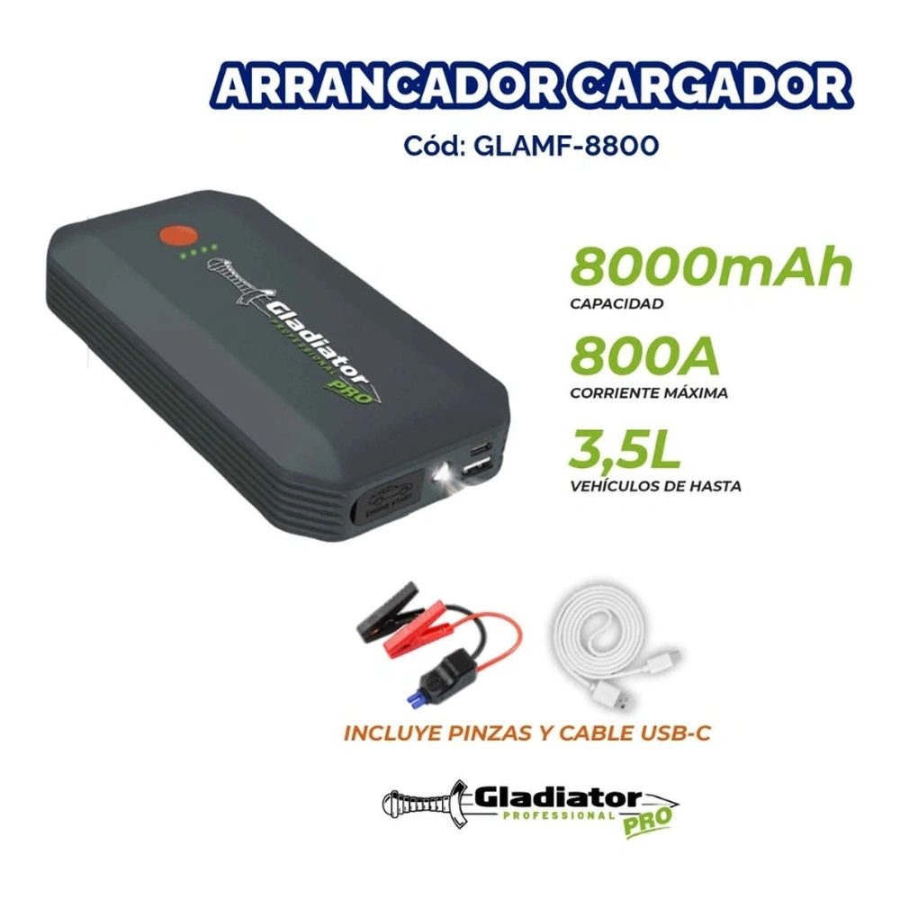 ARRANCADOR CARGADOR 8000MAH 2