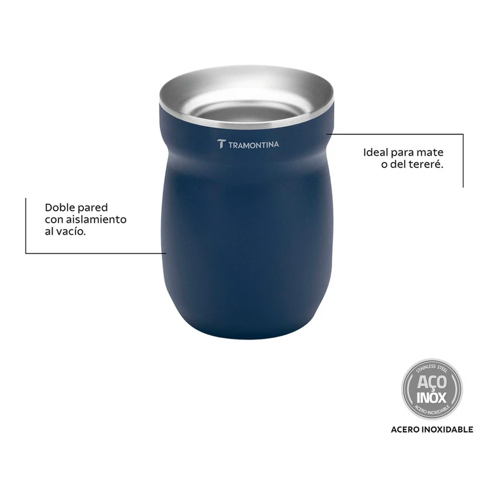 RECIPIENTE PARA MATE AZULUL TRAMONTINA T616472 3