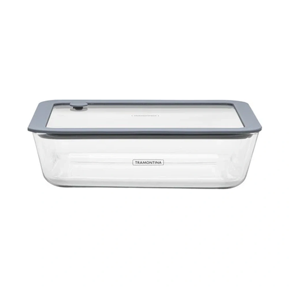 CONTENEDOR DE VIDRIO CON TAPA DE SILICONA TRAMONTINA T61227J 2