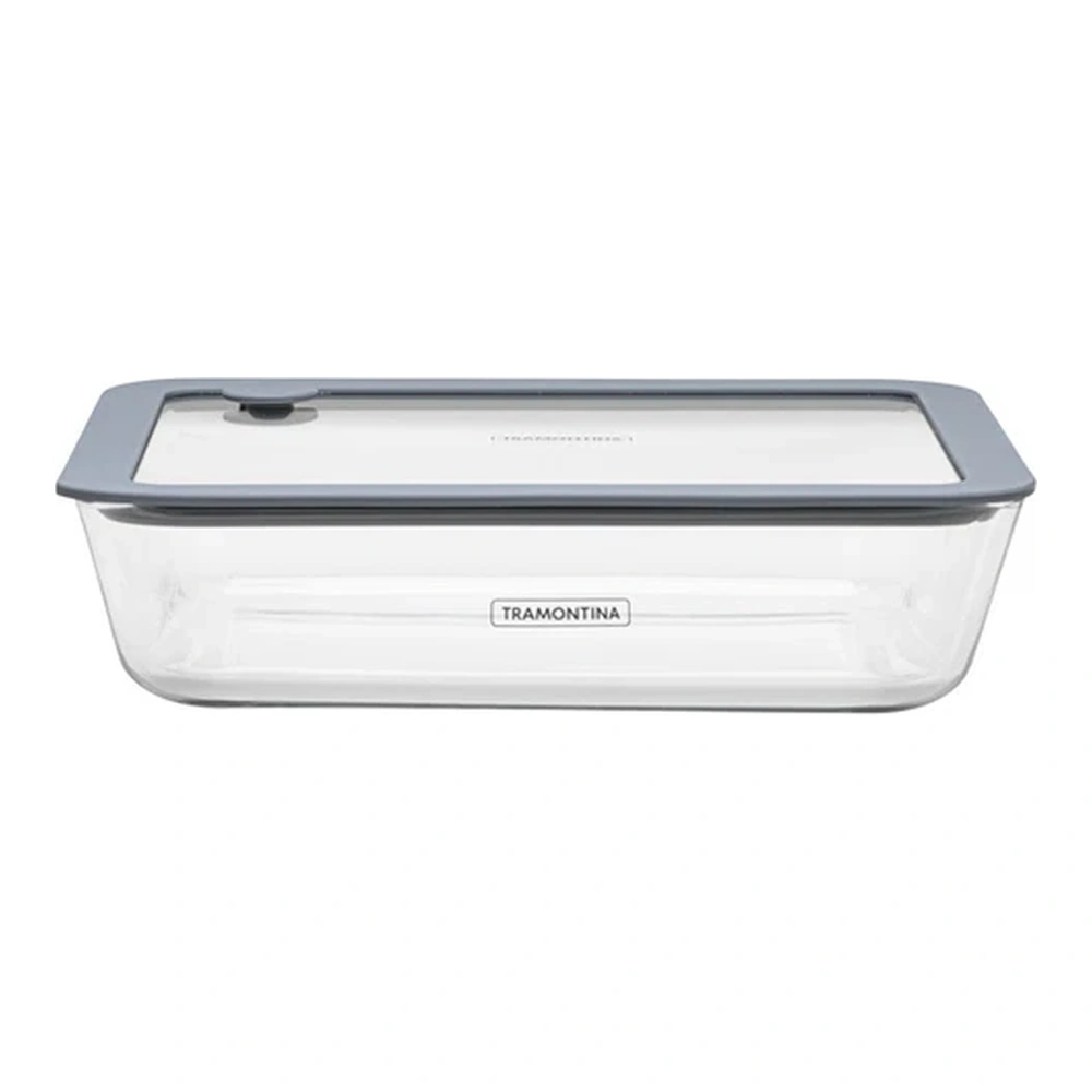 CONTENEDOR DE VIDRIO CON TAPA DE SILICONA TRAMONTINA T61227I