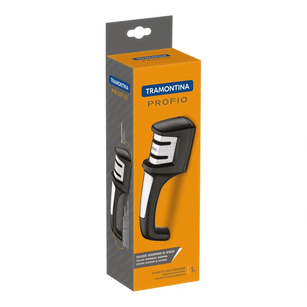 AFILADOR DE CUCHILLOS DIAMARILLOANTADO TRAMONTINA T24031 4