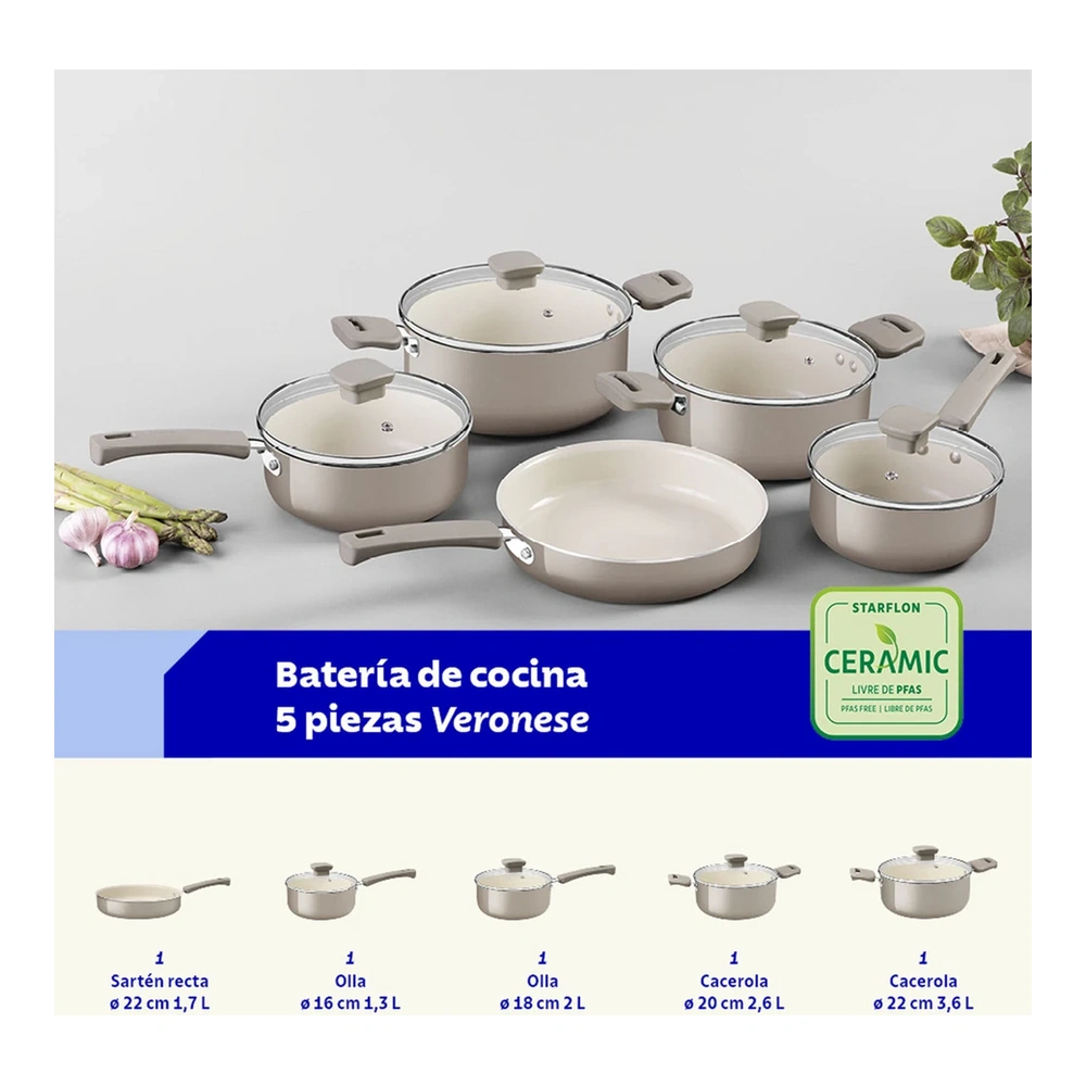 JUEGO DE COCINA 5 UN VERONESE TRAMONTINA T286997 4