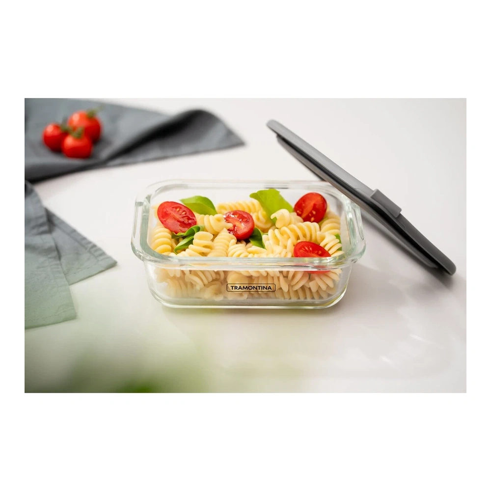 CONTENEDOR DE VIDRIO CON TAPA DE SILICONA TRAMONTINA T61227F 3