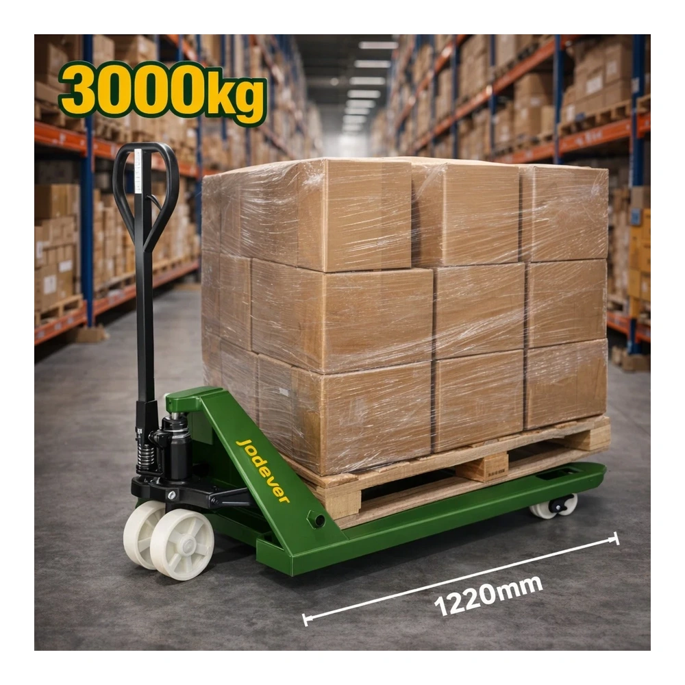 Traspaleta porta pallets (685x1220mm) 3000kg Jadever 3