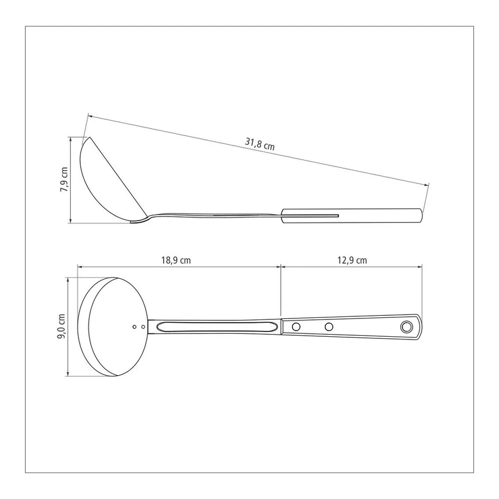 CUCHARON POLYOOD TRAMONTINA T21157 5